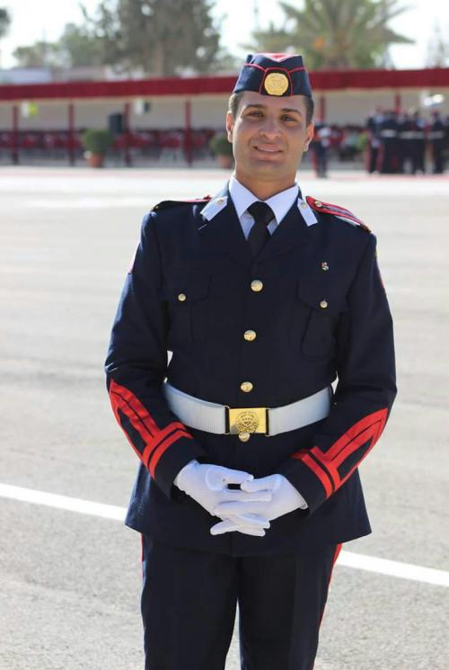 تهنئه للملازم مالك ضيف الله الشوابكه