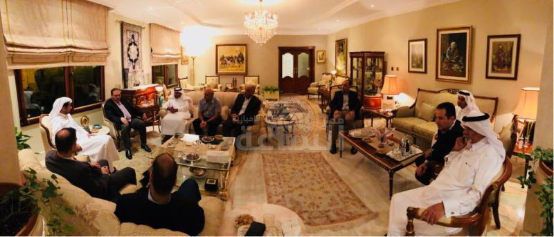 الطويسي في ضيافة المفكر المسفر بحضور