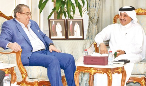 وفد تجاري قطري رفيع في الأردن