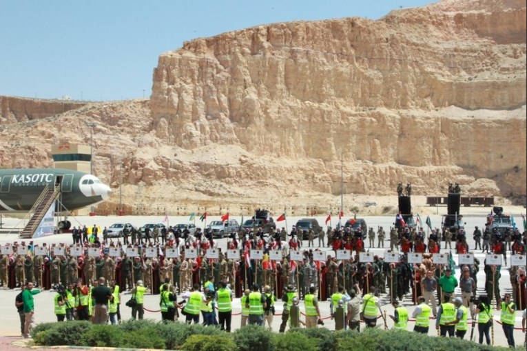 افتتاح مسابقة المحارب الدولية السنوية العاشرة