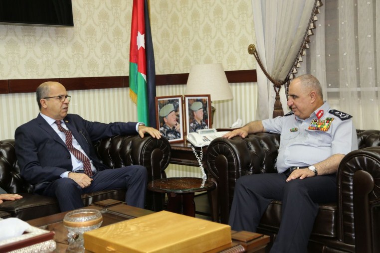 اللواء البزايعه يلتقي نائب المدير العام