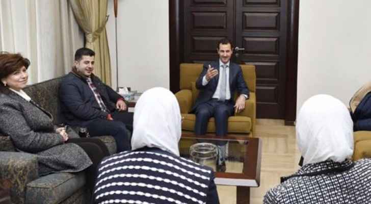 أول صورة للأسد بعد شائعات تدهور