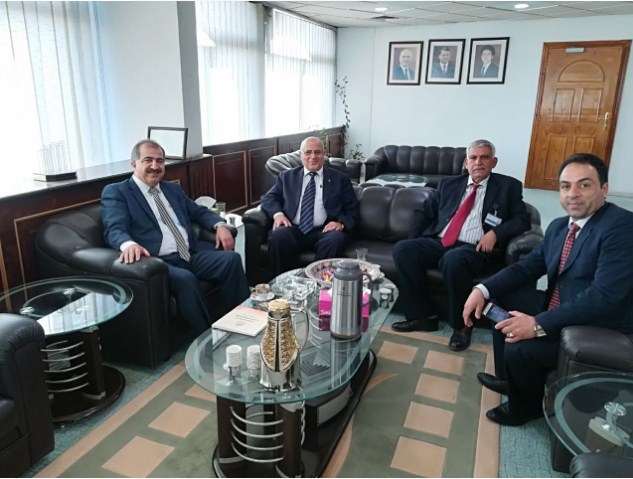 «الوادي» يقدم التهاني لمدير بترا «العمري»