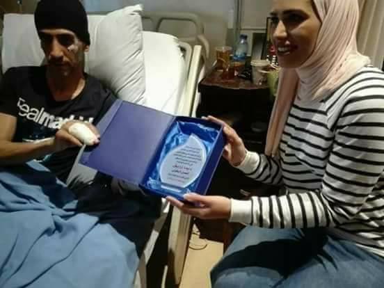 أبناء بني صخر يكرمون «ديمة زريق»