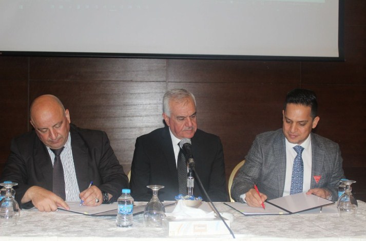 توقيع اتفاقية تعاون بين شركتي الأردنية