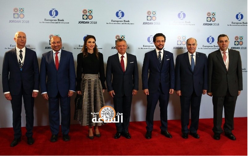 الملك يلتقي رئيس البنك الأوروبي لإعادة