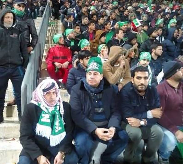 النائب ’يحيى السعود‘ بين جماهير الوحدات