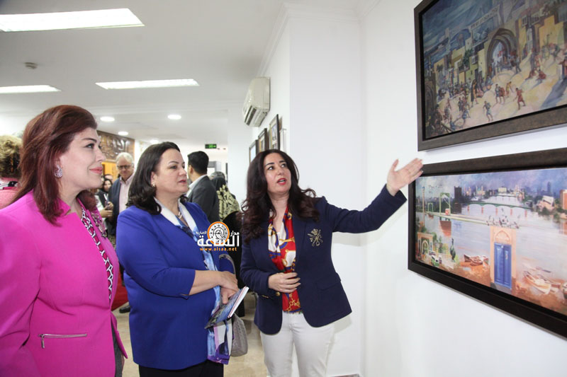 افتتاح المعرض الفني التشكيلي الدائم لرواد