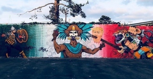 تهديدات بالقتل لفنانة رسمت رأس ترامب