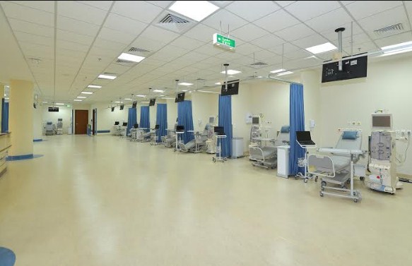 ايقاف وحدة غسيل كلى وانذار 10