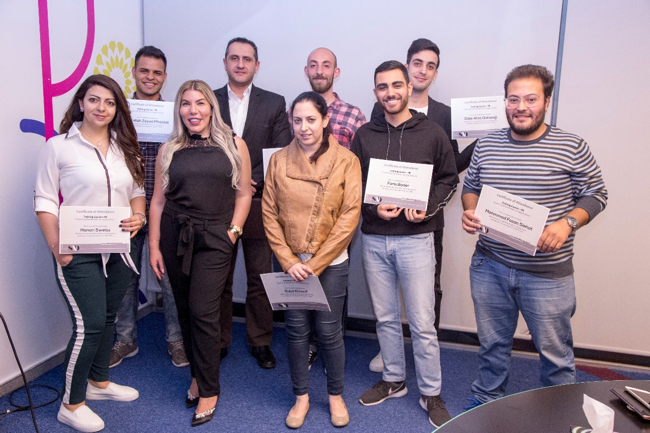 الخبيرة سوسن ابو عمر تنهي دورة