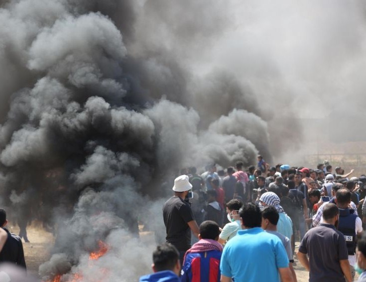 41 شهيدا و1703 إصابة بـ«مليونية العودة»