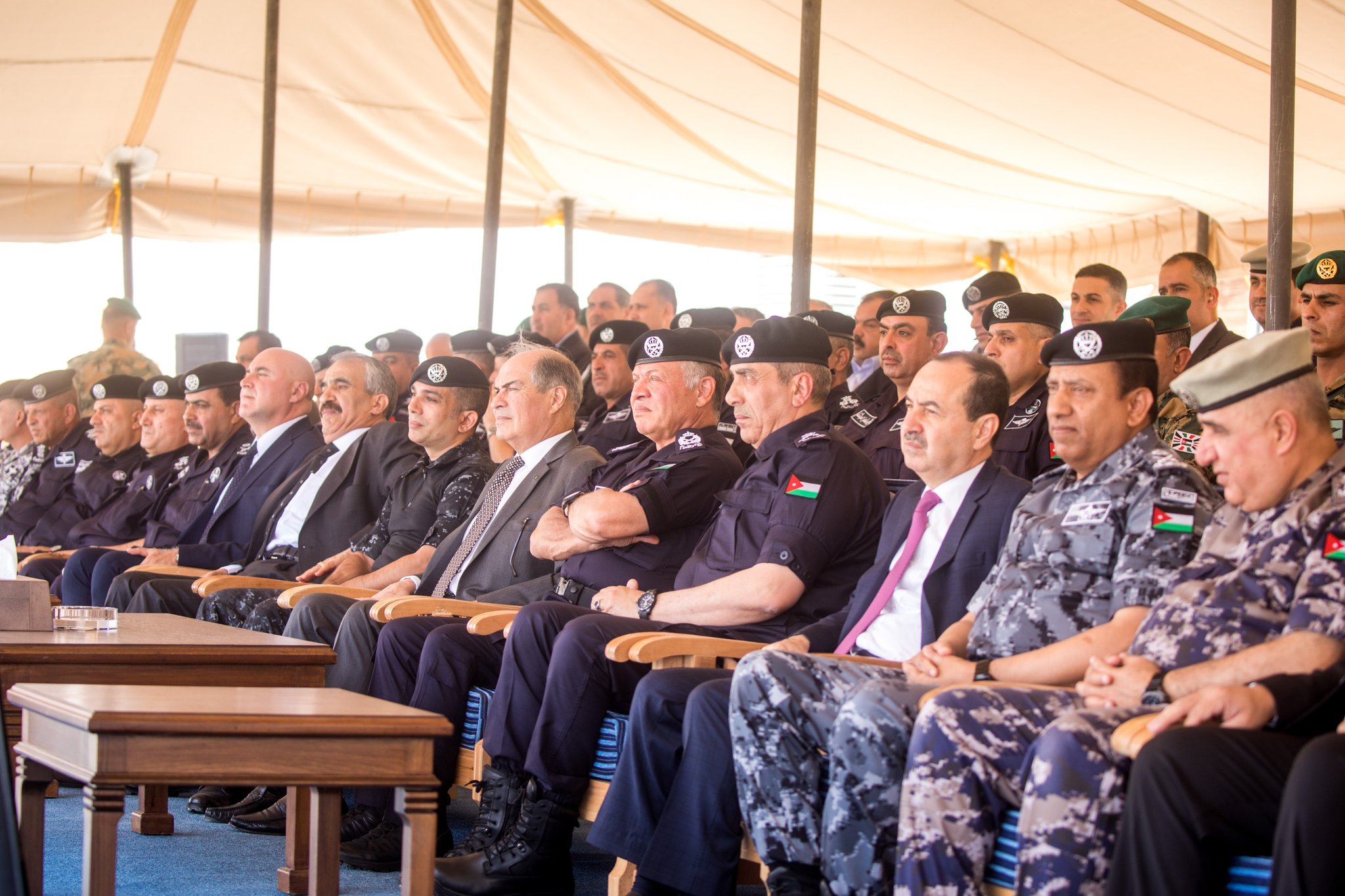 الملك يتابع تمرينا لوحدة حماية الاستثمار