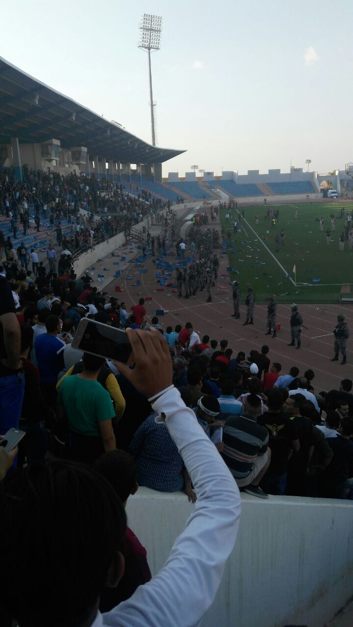 شغب مباراة بلعما ودار الدواء يعلق