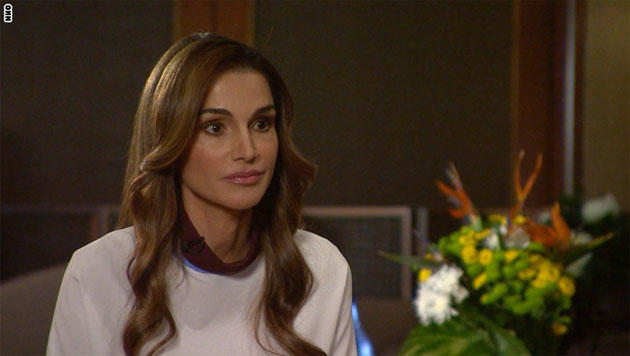 الملكة: ندعو الله أن يبدد الحزن