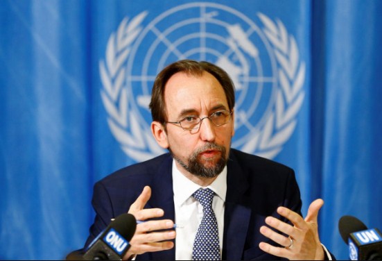 الامير زيد: قتل اسرائيل للمدنيين انتهاك