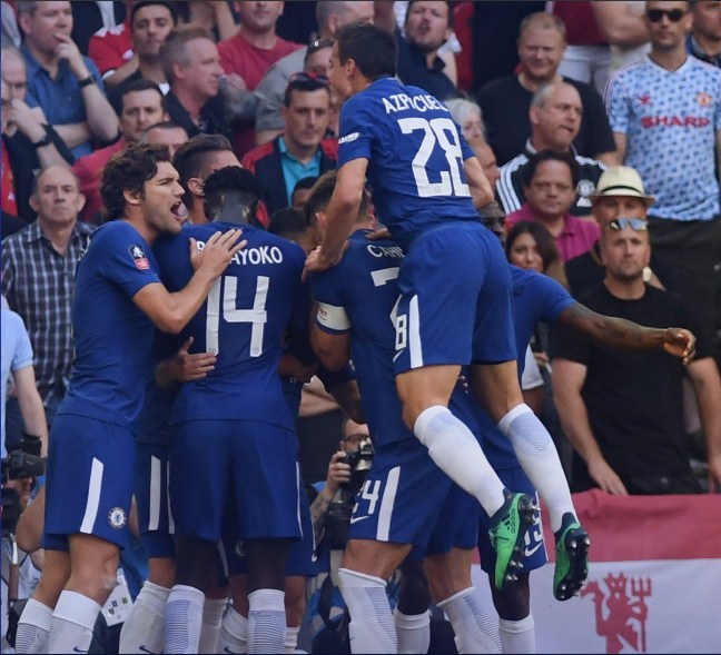 تشيلسي يهزم يونايتد و يحصد كاس