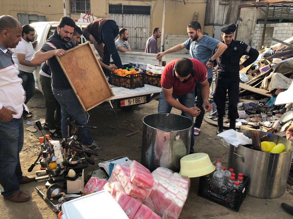 الأمانة تتلف 4562 لترا من العصائر