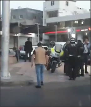 الملك والإفطار على دوار صويلح..