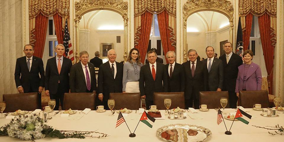 الملك يلتقي قيادات مجلس النواب الأمريكي