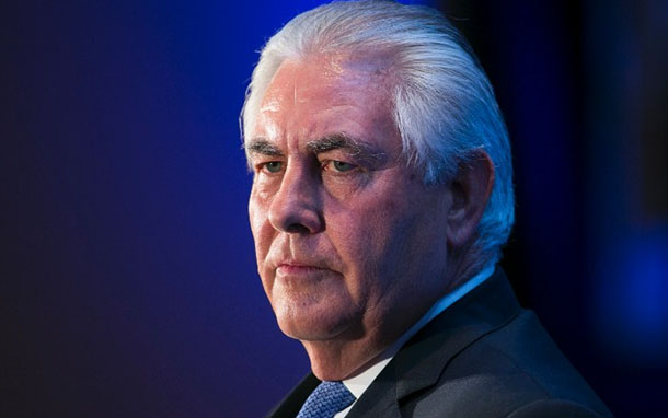 الشيوخ الأمريكي يقر تعيين ريكس تيلرسون