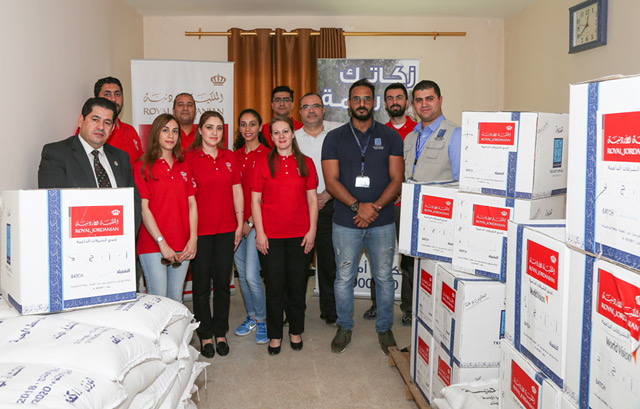 الملكية الأردنية تكفل 50 أسرة منتفعة