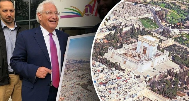 الأزهر منددا بصورة فريدمان للقدس بدون