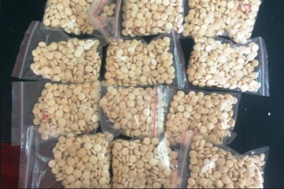 ضبط حبوب مخدرة في البادية الشمالية