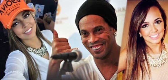 رونالدينيو ينفي نيته الزواج بامرأتين