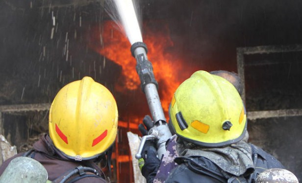 حريق محدود بمستشفى العقبة الحديث