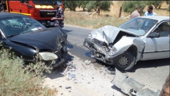 4 إصابات بحادث تصادم في المفرق