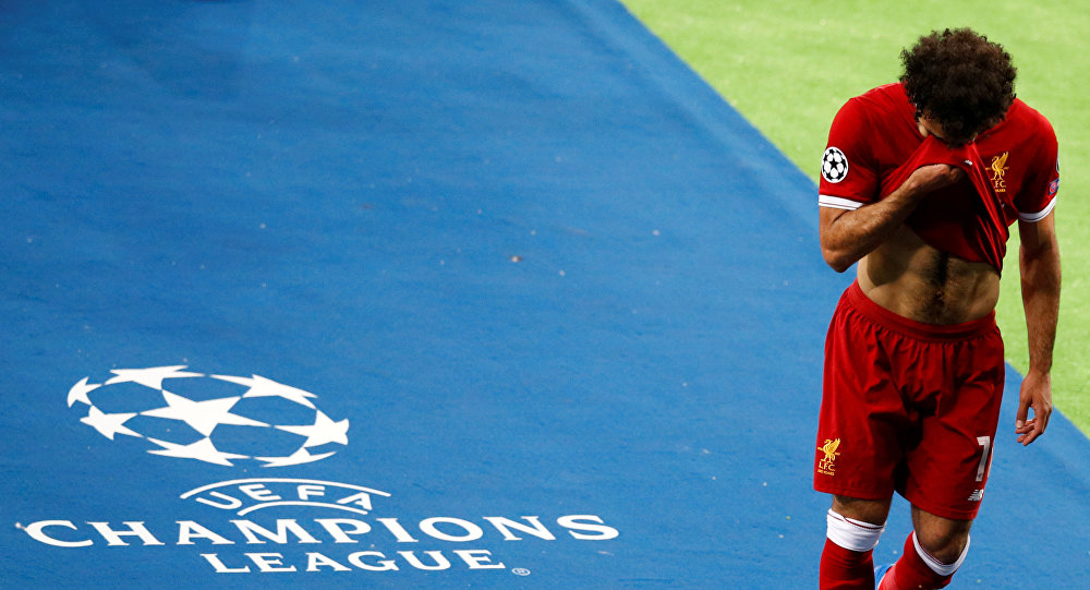 أول ظهور لمحمد صلاح بعد تعرضه