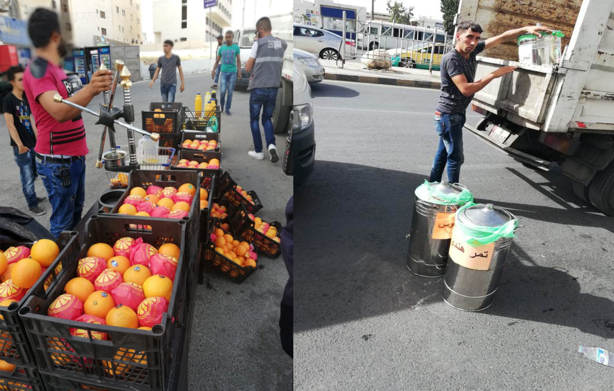 الأمانة: إتلاف 33267 لتر عصائر وتسجيل