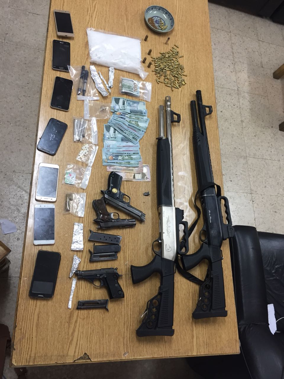 القبض على 7 أشخاص بحوزتهم كمية