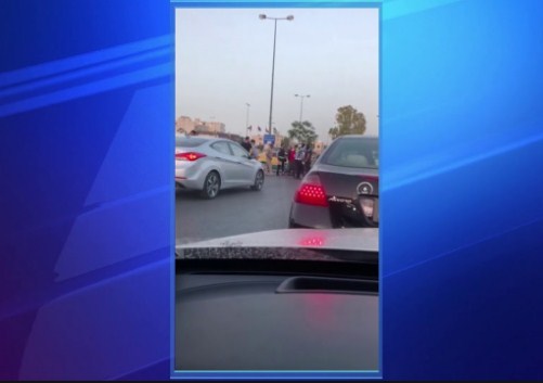 توقيف المعتدين على رقباء السير بدوار