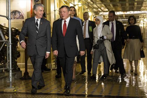 زيارة الملك لواشنطن في صور