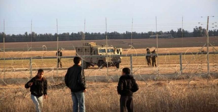 شهيد فلسطيني على حدود غزة