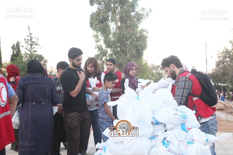الهلال الاحمر الأردني يقيم مأدبة افطار