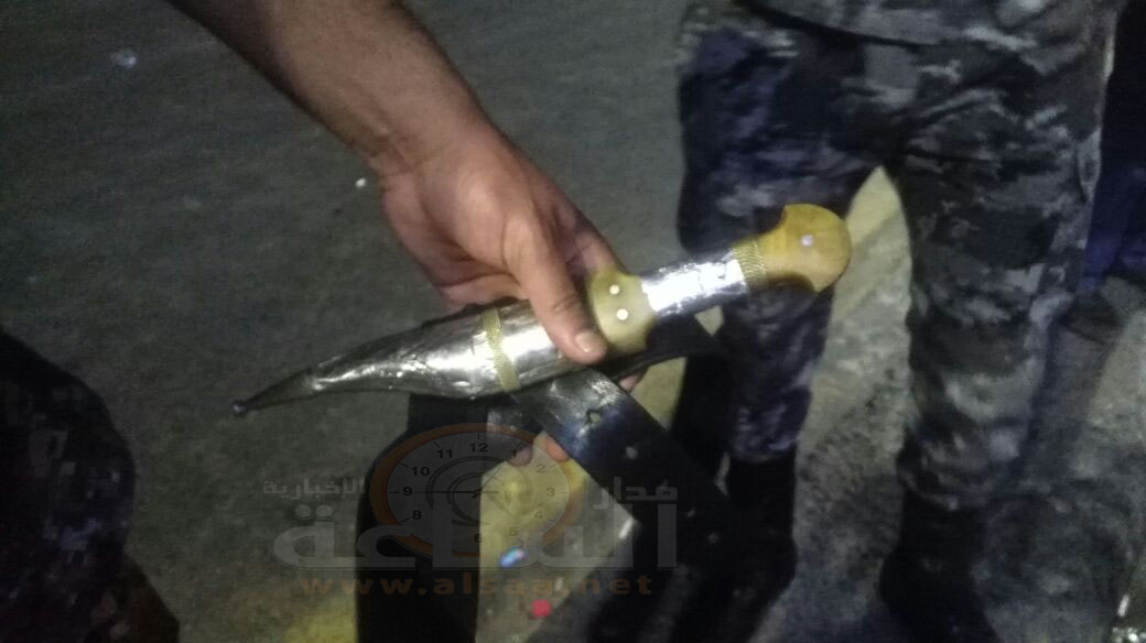 طعن رجل درك بـ «شبرية» على