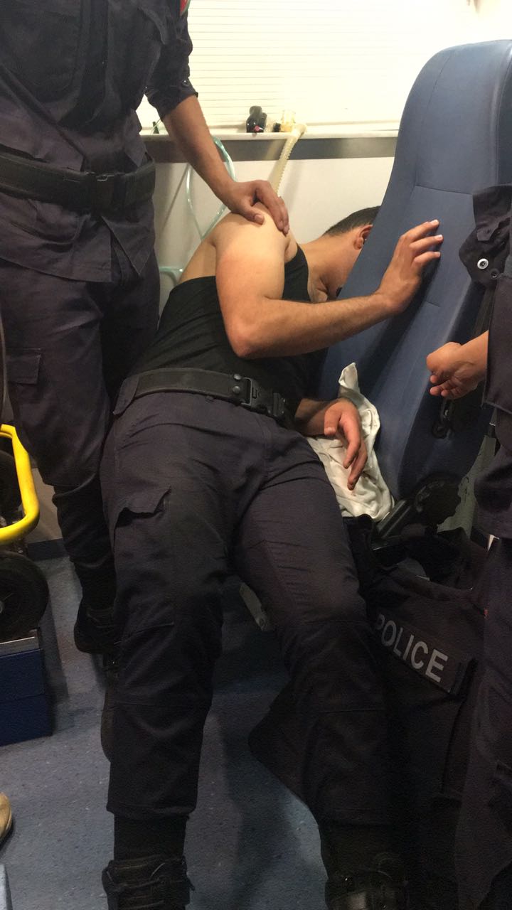 إصابات أخرى في صفوف رجال الامن