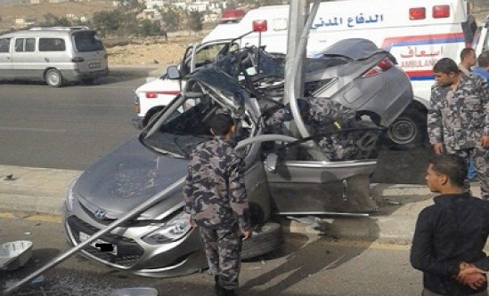وفاة وإصابتين بحادث سير في الزرقاء