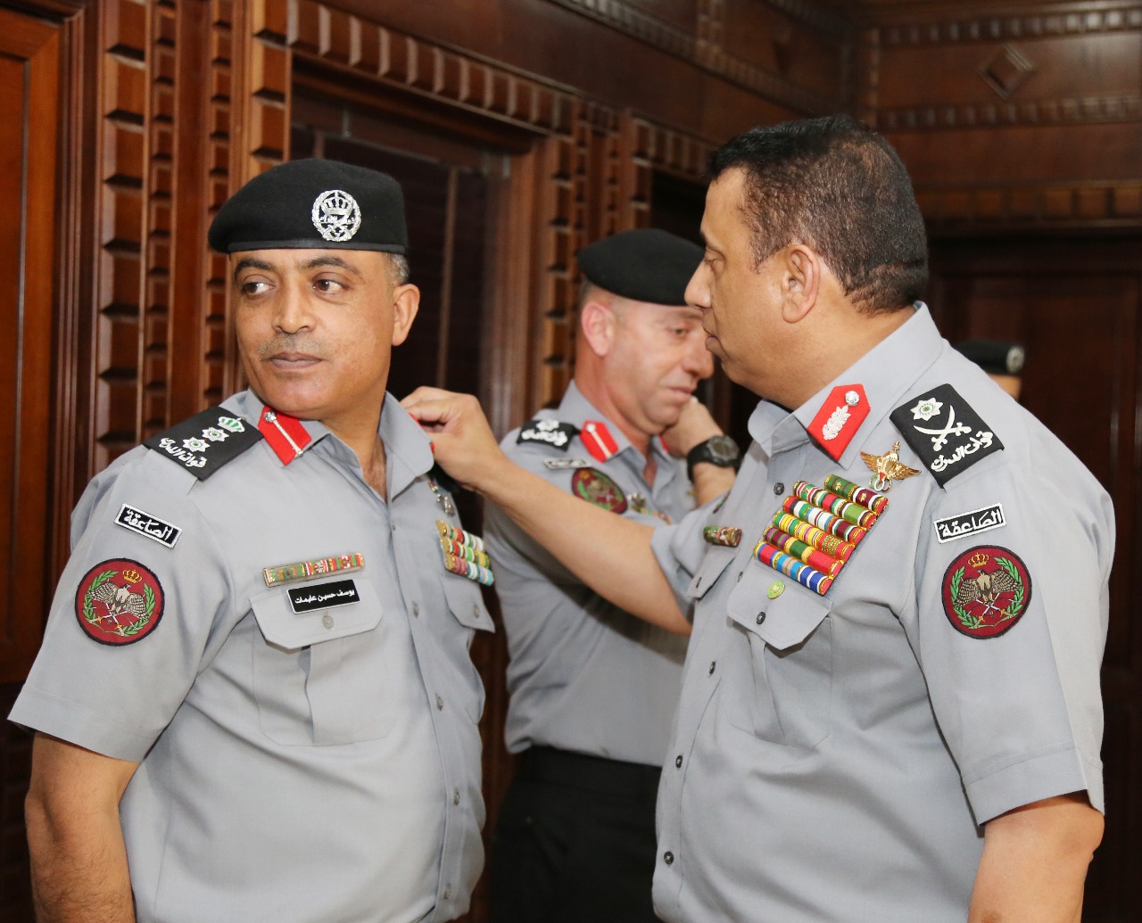 إرادة ملكية بترفيع ضباط في الدرك