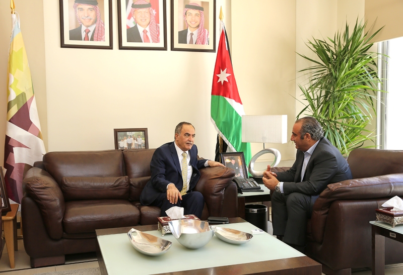 الصرايرة يطلع على إجراءات الأمانة خلال