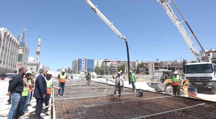 87 % نسبة الإنجاز في مشروع