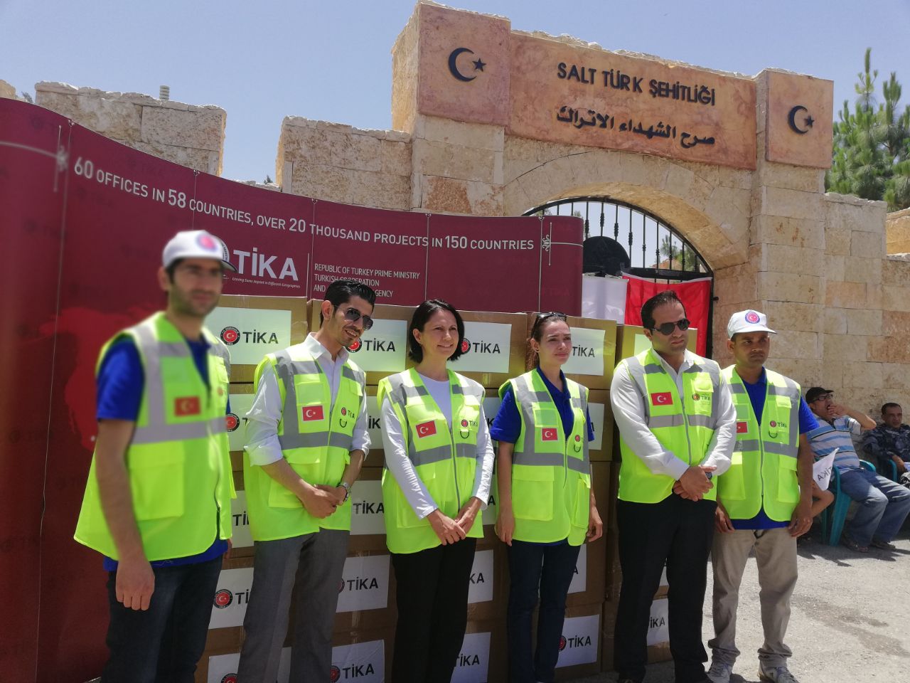 نشامى ونشميات البلقاء تشكر «تيكا» التركية