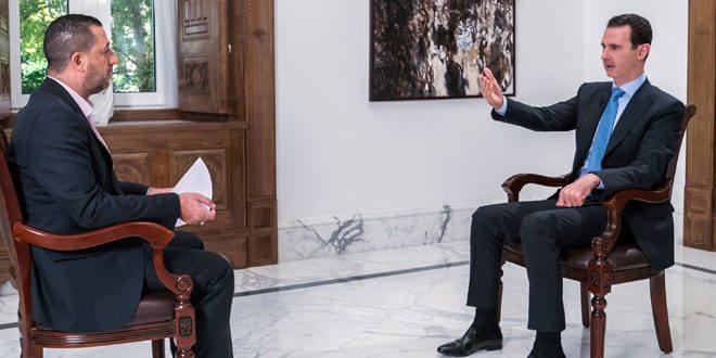 بشار الأسد يعلق على احتجاجات عمّان: