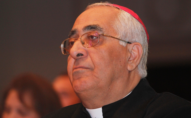 استقالة المطران مارون لحّام