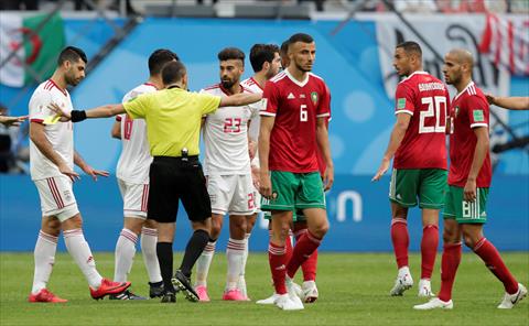 ايران تفوز على المغرب في خسارة