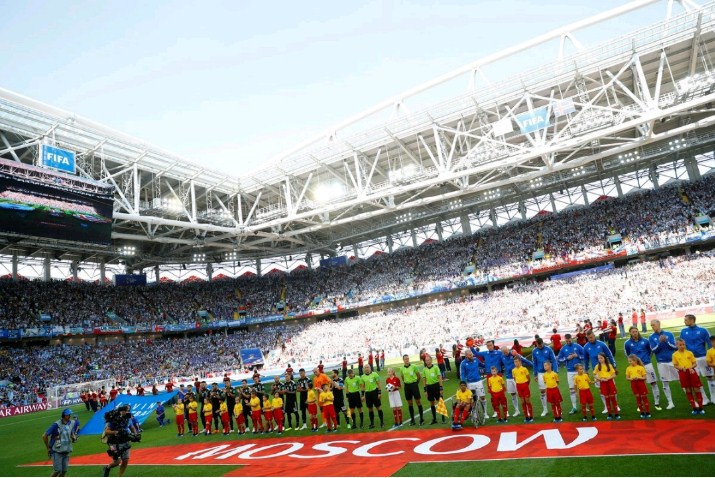 الشوط الثاني الارجنتين 1 - 1