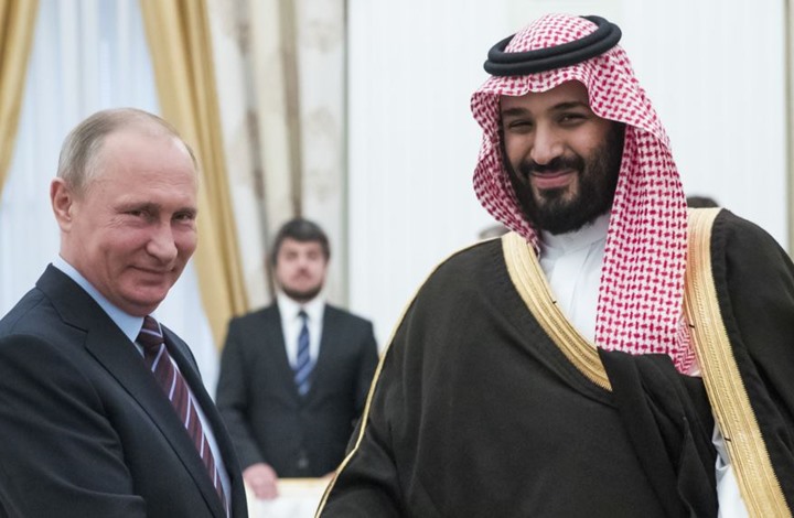 شاهد.. بوتين يمازح ابن سلمان قبل